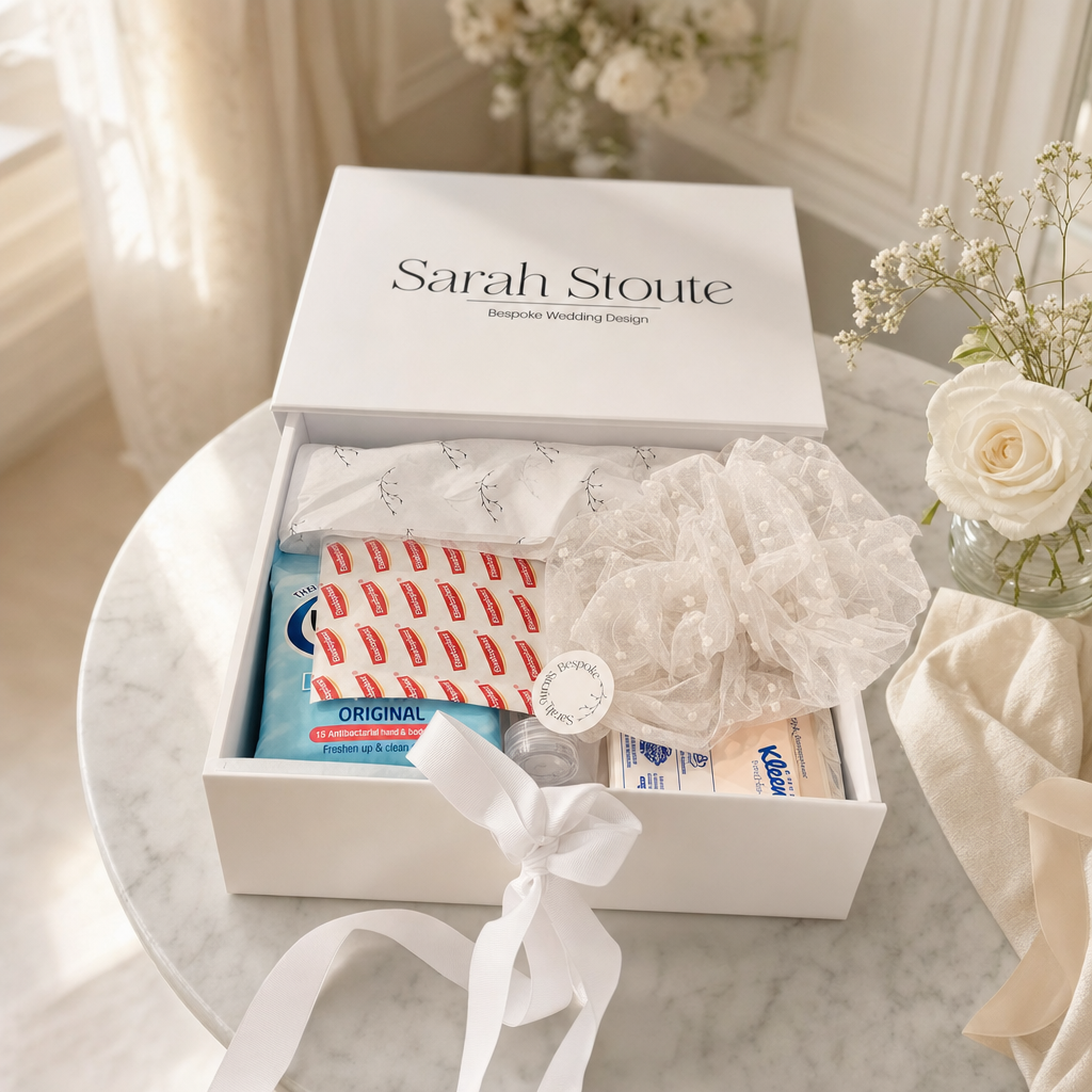 The Bridal Emergency Box, contents from above